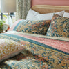 William Morris At Home Kelmscott Pair of Housewife Pillowcases Navy Rose