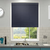Kensington Plain Made to Measure Roller Blind Indigo
