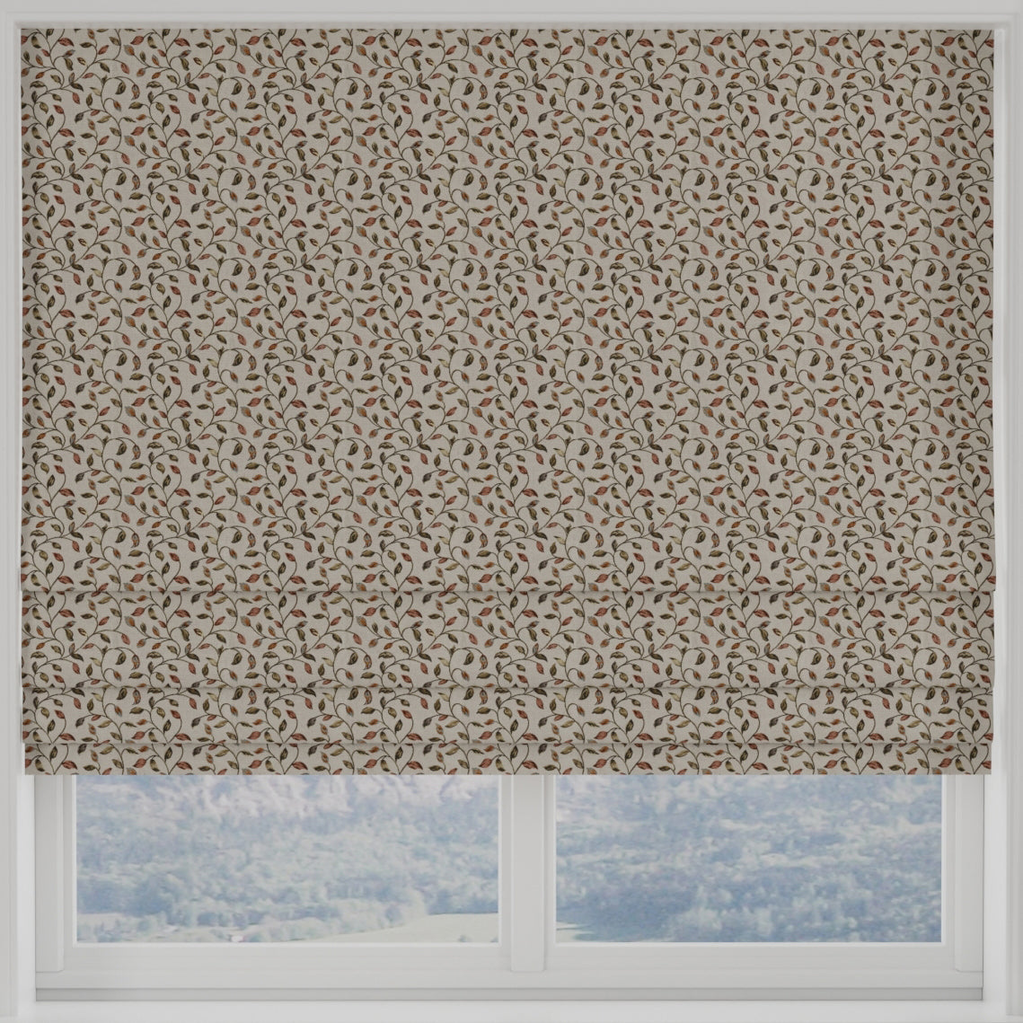 Kew Made to Measure Roman Blind Terracotta