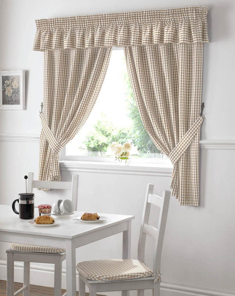 Gingham Value Curtains