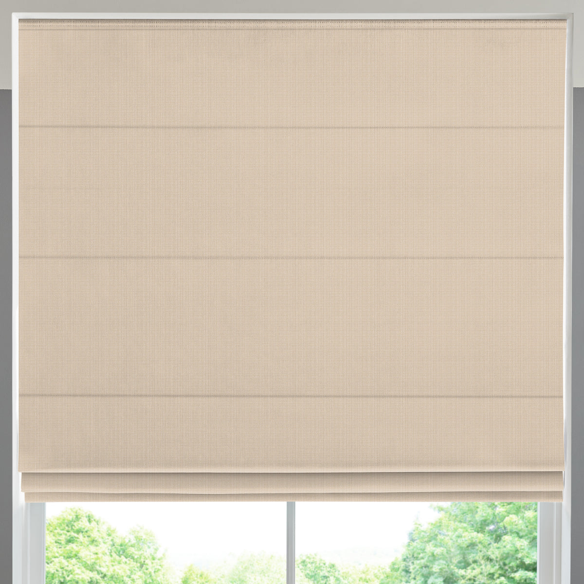 Balance Made to Measure Roman Blind Champagne