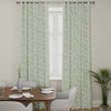 Leaf Made to Measure Curtain Green