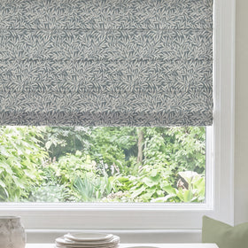 ANTE DECOR PREMIUM Leah Woven Made To Measure Roman Blind Grey
