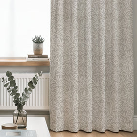 ANTE DECOR PREMIUM Leah Woven Made To Measure Curtains Linen
