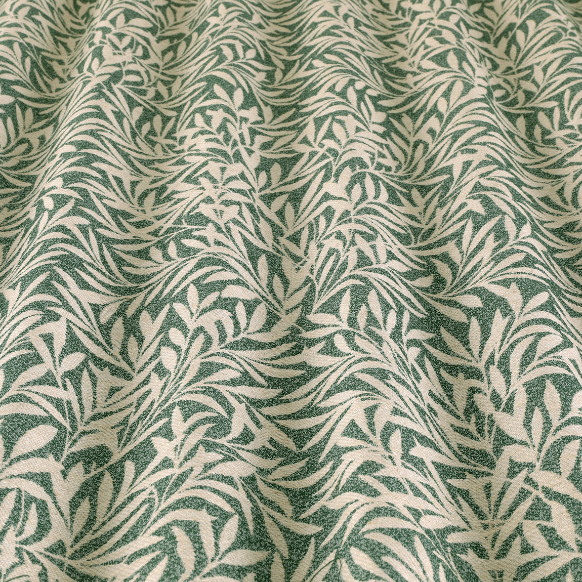 ANTE DECOR PREMIUM Leah Woven Fabric Forest Green