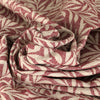 ANTE DECOR PREMIUM Leah Woven Fabric Garnet