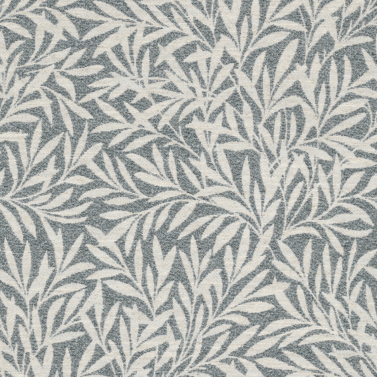 ANTE DECOR PREMIUM Leah Woven - Cotton/ Linen rich Fabric Col. Grey