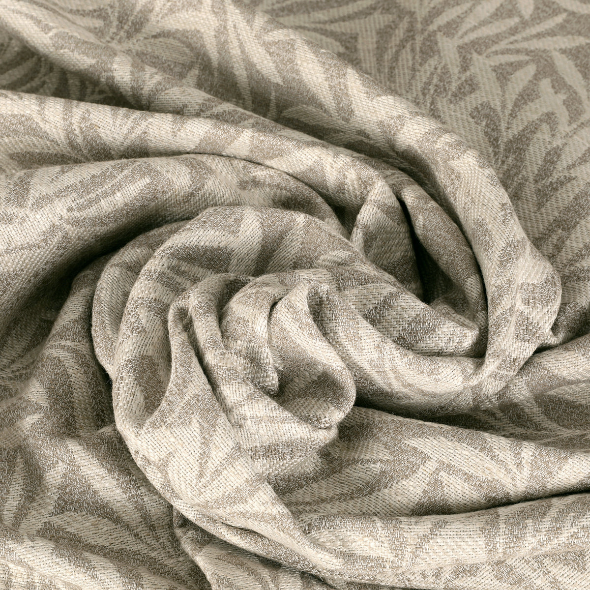 ANTE DECOR PREMIUM Leah Woven Made To Measure Curtains Linen