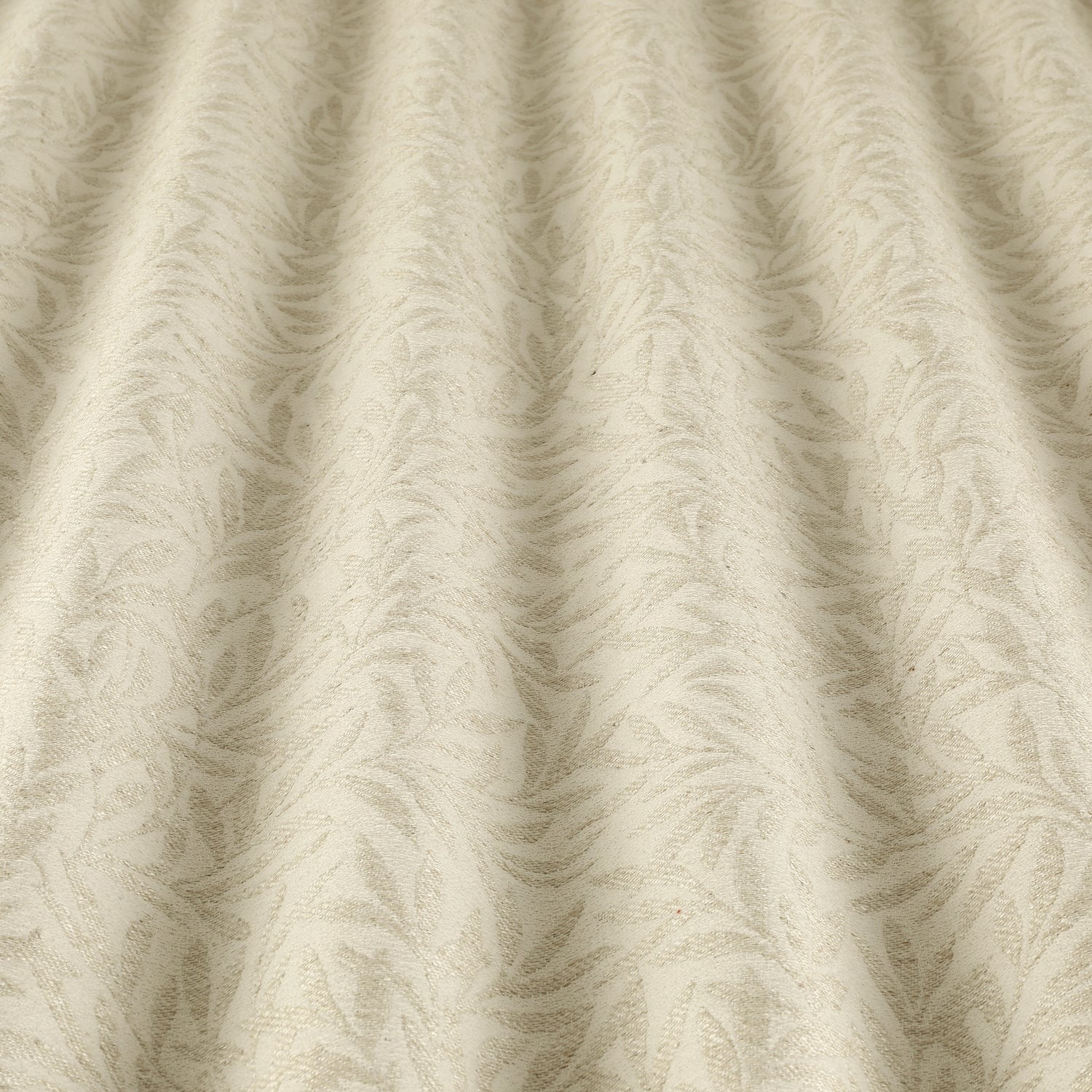 ANTE DECOR PREMIUM Leah Woven - Cotton/ Linen rich Fabric Col. Natural