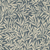 ANTE DECOR PREMIUM Leah Woven Fabric Navy Blue