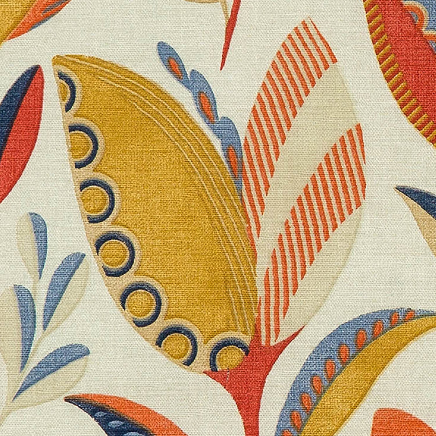 Leon Made to Measure Curtain Burnt Orange