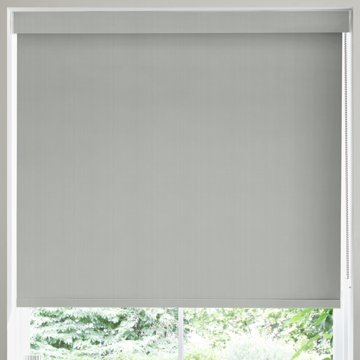 Ludo Made to Measure Blackout Roller Blind Light Grey