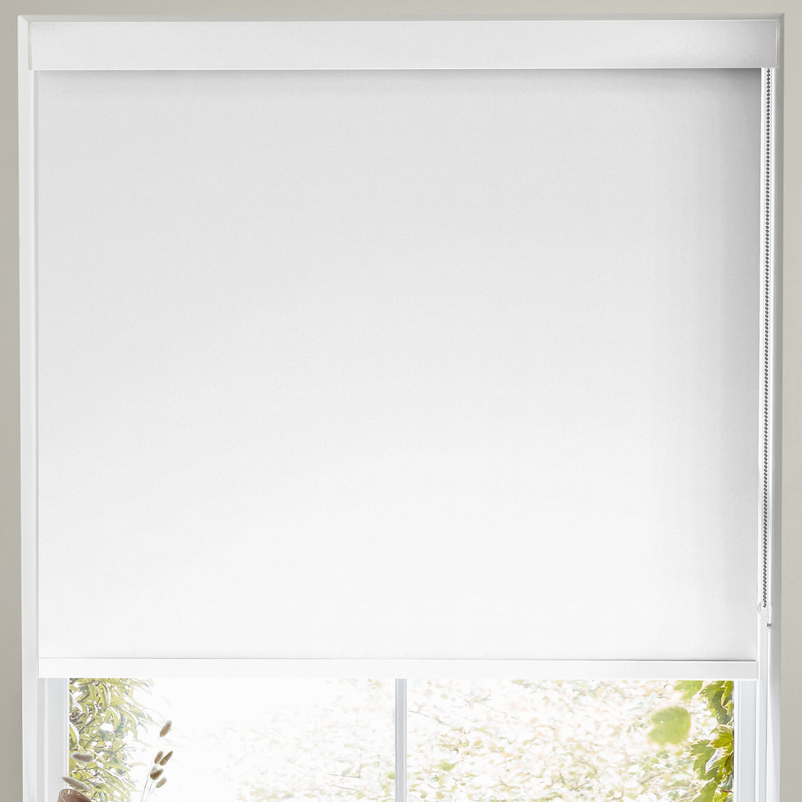 Ludo Made to Measure Blackout Roller Blind White