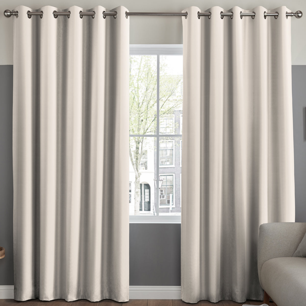 Lavery Made to Measure Curtain Ivory