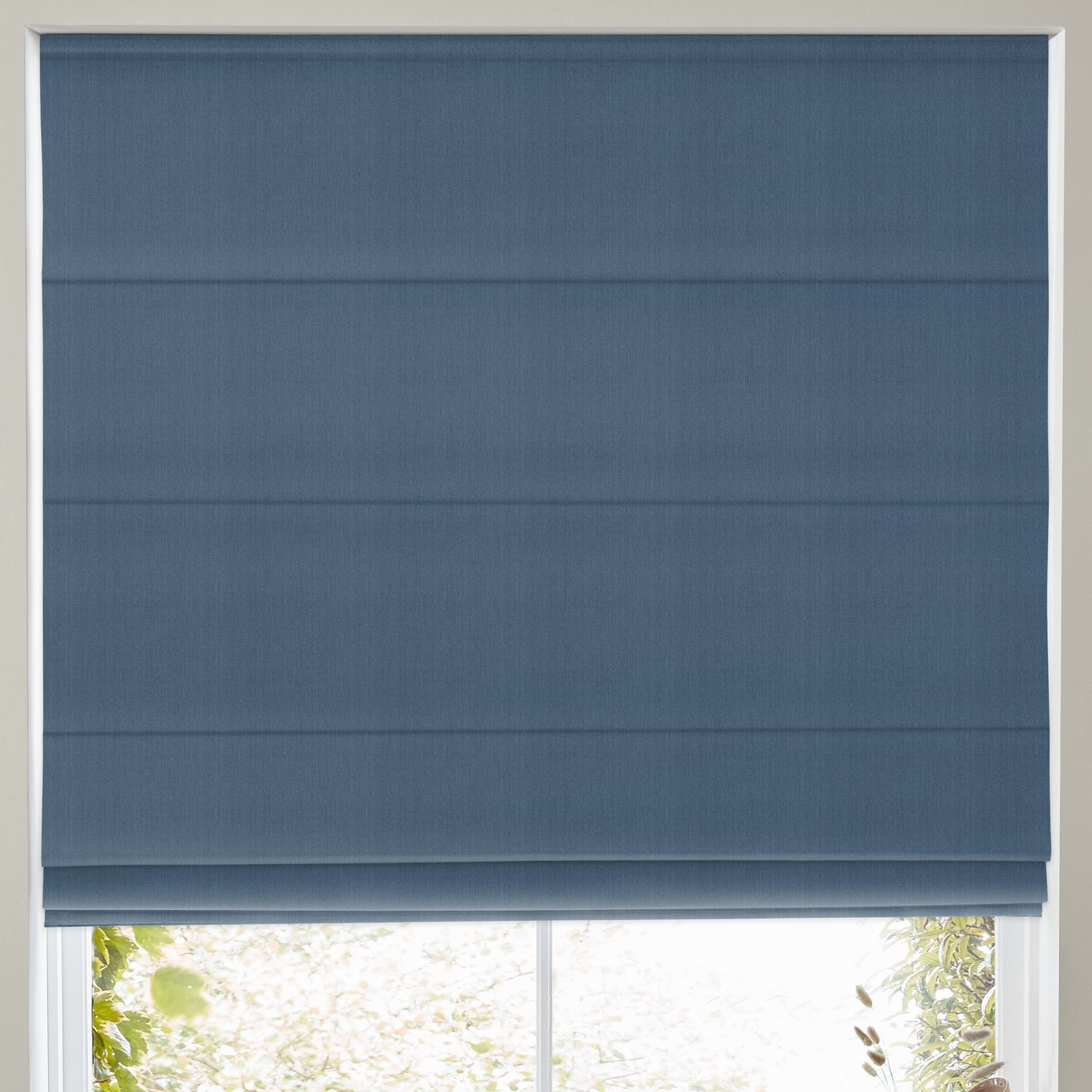 Lavery Made to Measure Roman Blind Denim