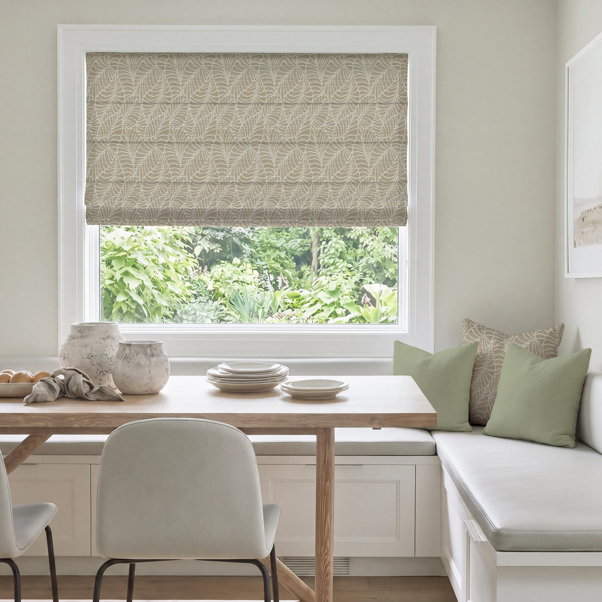 ANTE DECOR Lille Woven Made To Measure Roman Blind Vision