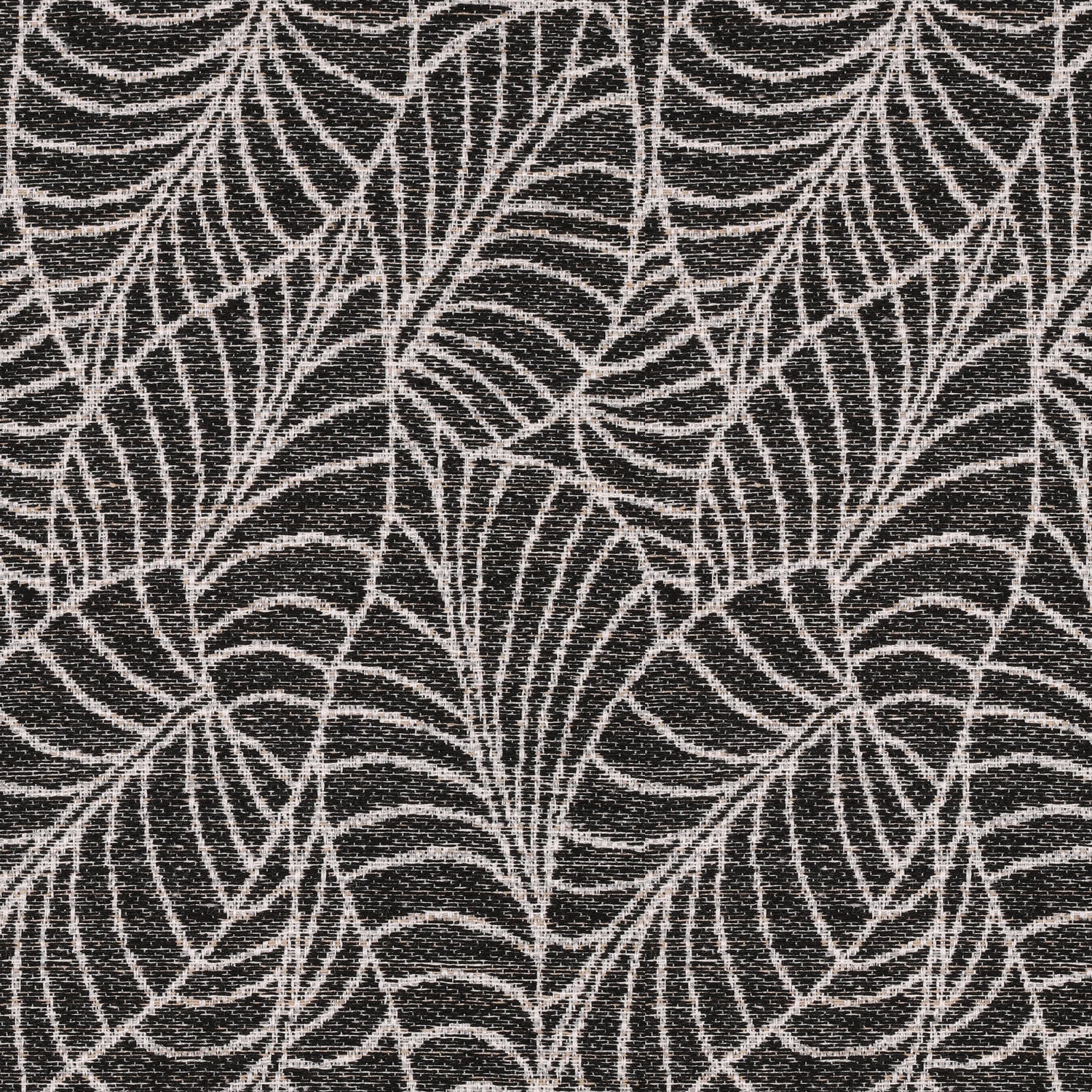 ANTE DECOR Lille Woven Fabric Black