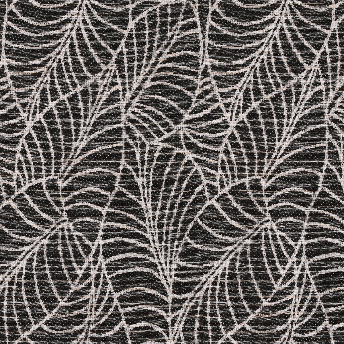 ANTE DECOR Lille Woven Made To Measure Roman Blind Black