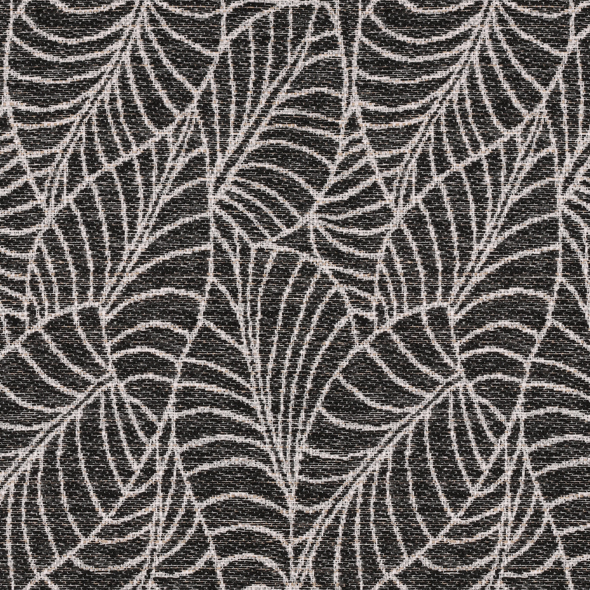ANTE DECOR Lille Woven Fabric Black