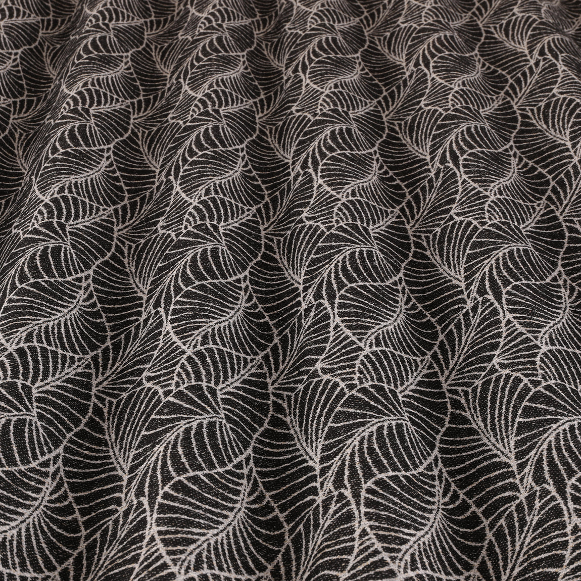 ANTE DECOR Lille Woven Fabric Black