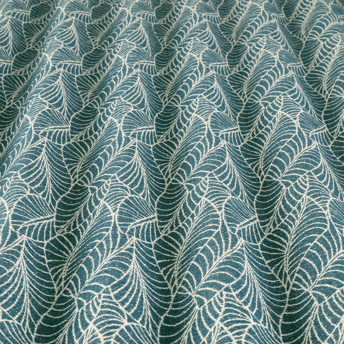 ANTE DECOR Lille Woven Fabric Blue