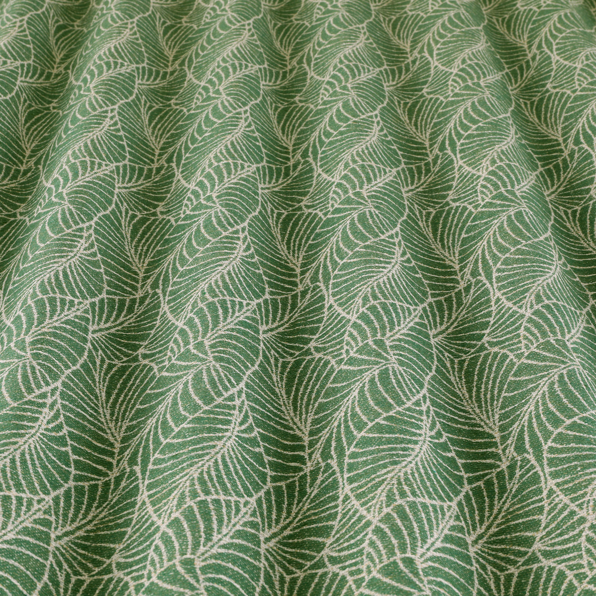 ANTE DECOR Lille Woven Made To Measure Roman Blind Green