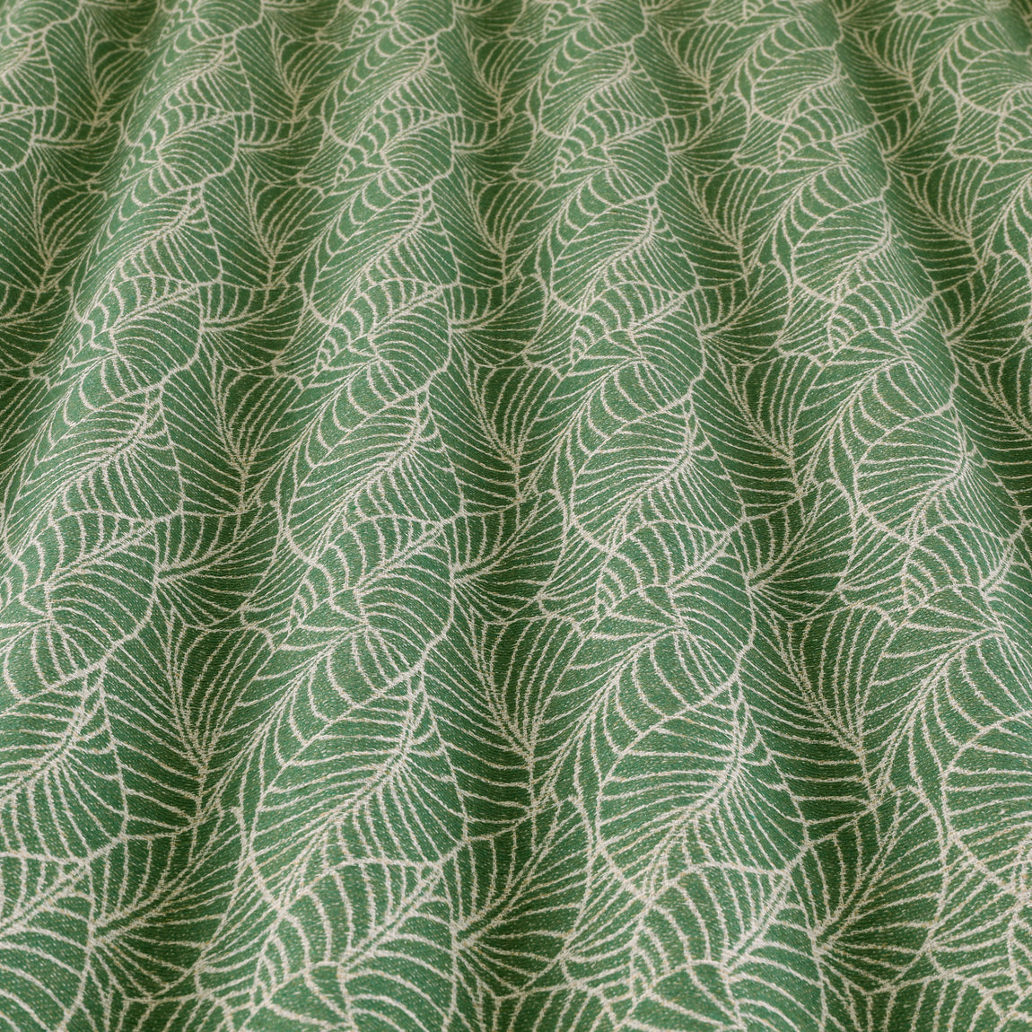 ANTE DECOR Lille Woven Fabric Green