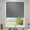 Orla Kiely Linear Stem Made to Measure Blackout Roller Blind Cool Grey