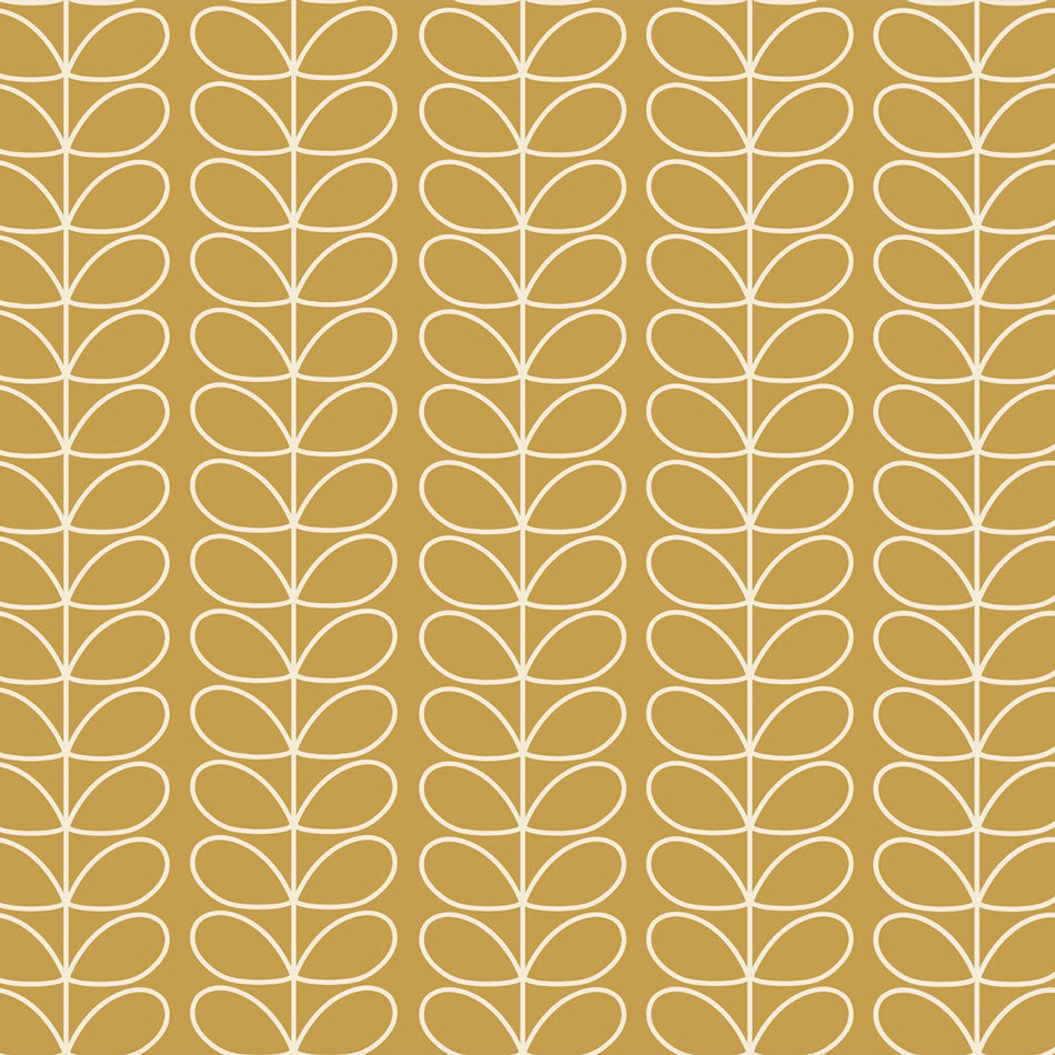 Orla Kiely Linear Stem Made to Measure Blackout Roller Blind Dandelion