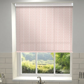 Orla Kiely Linear Stem Made to Measure Roller Blind Pink