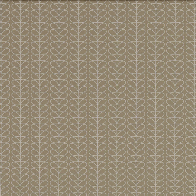 Orla Kiely Linear Stem Made to Measure Curtain Latte