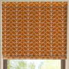 Orla Kiely Linear Stem Made to Measure Roman Blind Persimmon