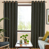 Orla Kiely Linear Stem Made to Measure Curtain Liquorice