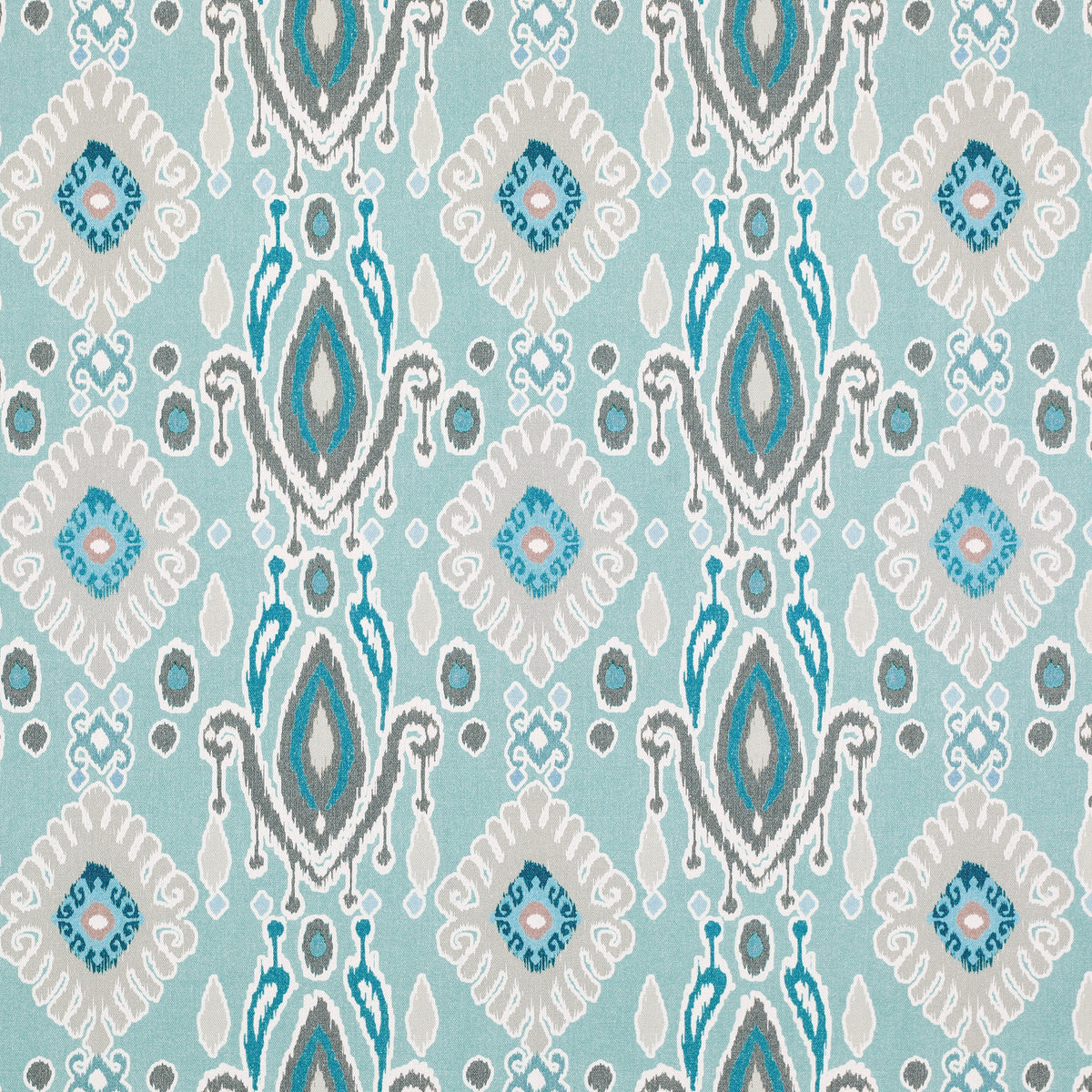 ANTE DECOR Lombok Digital Print Fabric Duck Egg