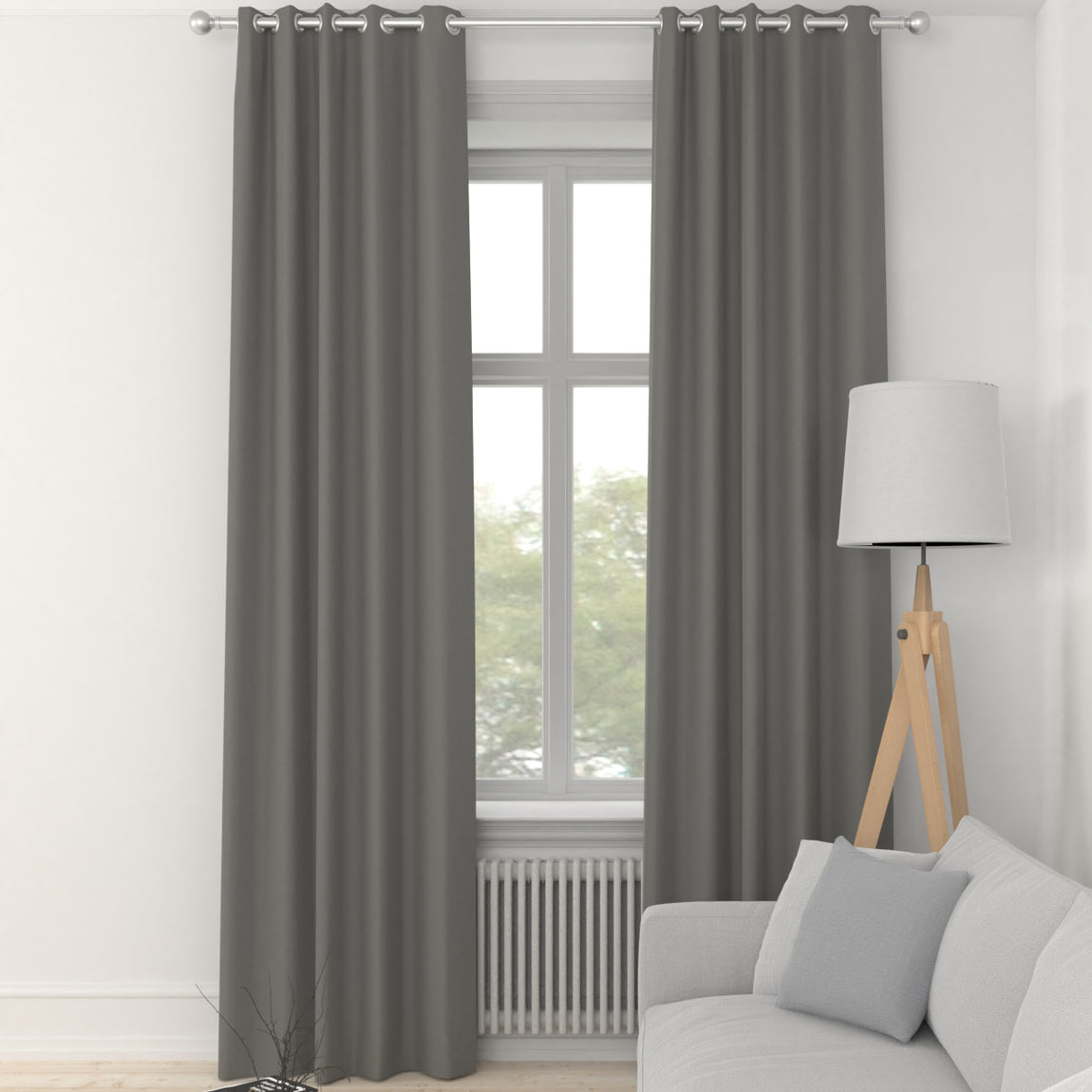 Louis Made to Measure Curtain Battleship