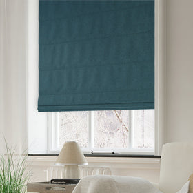Louis Made to Measure Roman Blind Petrol