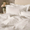 Sophie Allport Love Hearts Embroidery Pair of Oxford Pillowcases Pale Natural