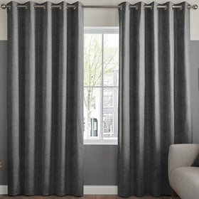Lugano Made to Measure Curtain Ash