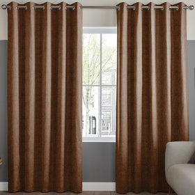 Lugano Made to Measure Curtain Terracotta