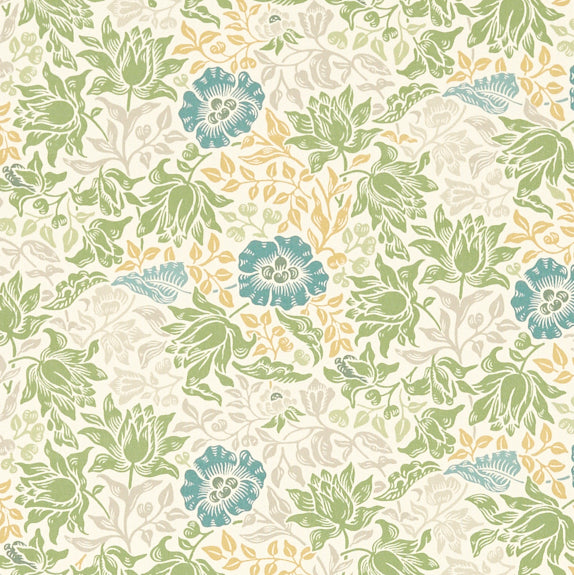 Mallow Fabric Apple Linen