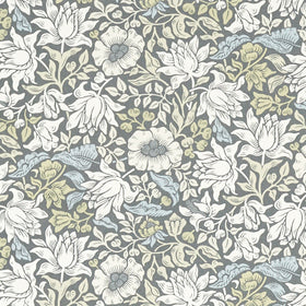 Mallow Fabric Slate Dove