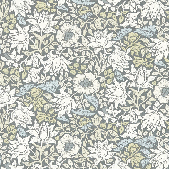Mallow Fabric Slate Dove