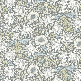 Mallow Fabric Slate Dove