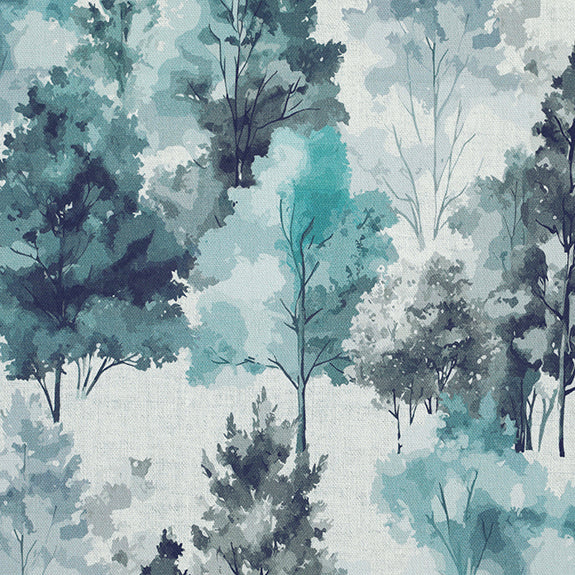 ANTE DECOR Epping Printed Cotton Fabric Ink