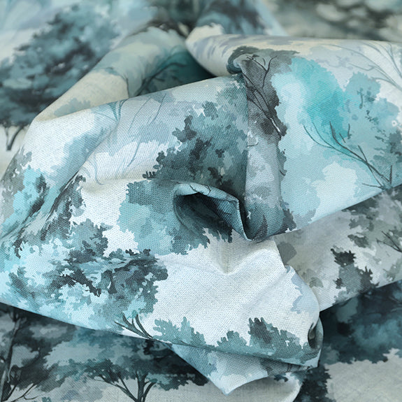 ANTE DECOR Epping Printed Cotton Fabric Ink