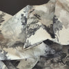 ANTE DECOR Epping Printed Cotton Fabric Charcoal