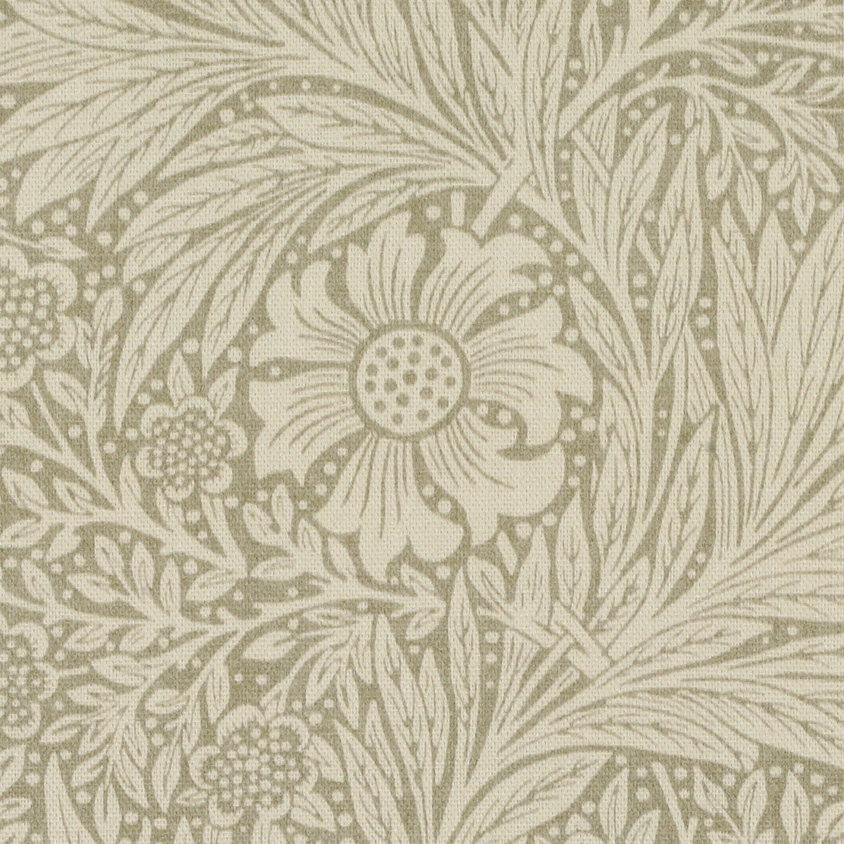 William Morris Marigold Fabric Beige