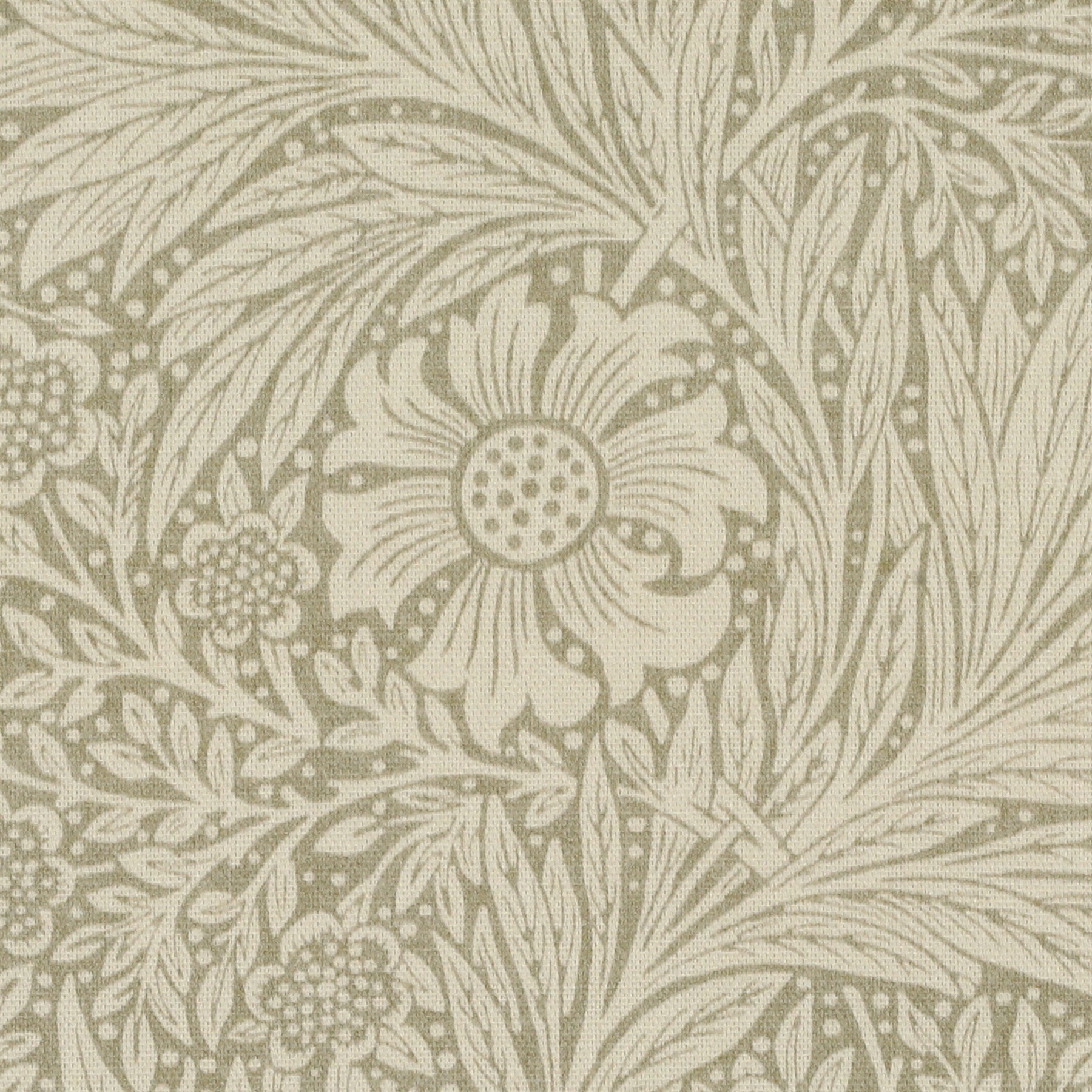 William Morris Marigold Fabric Beige
