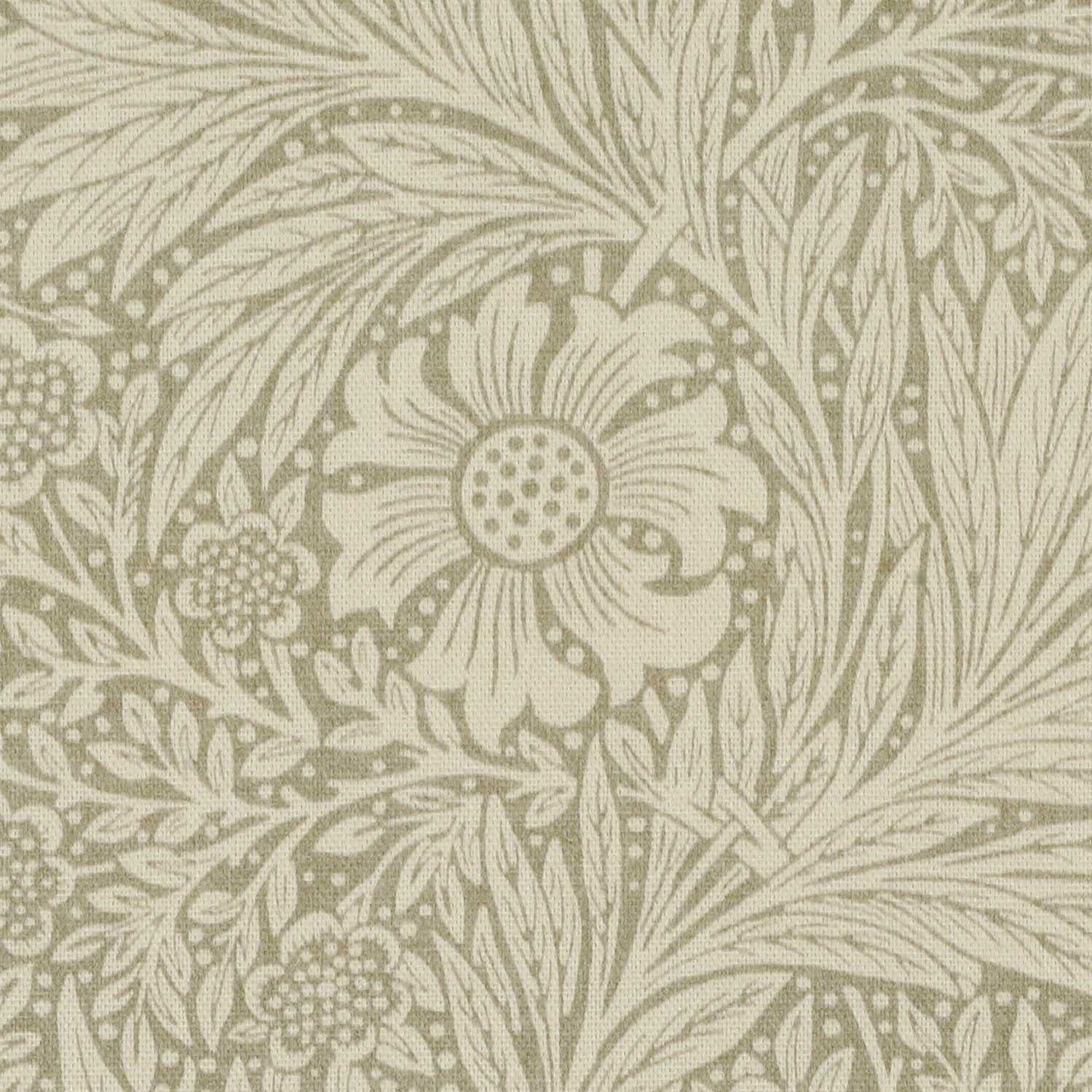 William Morris Marigold Made To Measure Curtains Beige