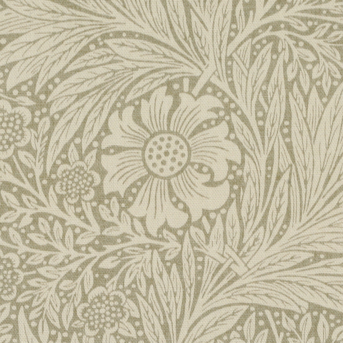 William Morris Marigold Made To Measure Curtains Beige